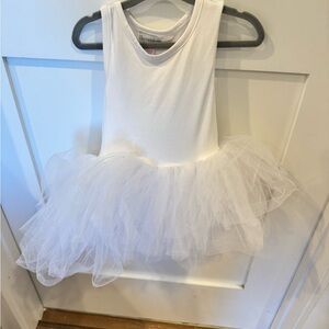 I Love Plum Tutu white size 2